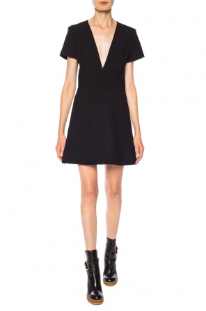 Dress with deep neckline, zdjęcie 2 Dress with deep neckline od Chloe